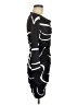 Shein Graphic Black Cocktail Dress Size 6 - photo 4