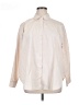 H&M Solid Ivory Long Sleeve Blouse Size XL - photo 1