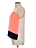 Sweet Rain 100% Polyester Color Block Orange Sleeveless Blouse Size M - photo 5