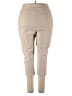 Cathy Daniels Solid Tan Casual Pants Size XL - photo 2