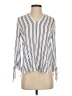 MICHAEL Michael Kors Ivory Long Sleeve Blouse Size S - photo 1