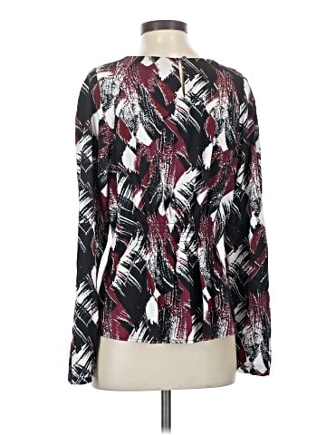 Classiques Entier Long Sleeve Silk Top (view 2)