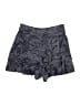 Zara Metallic Blue Shorts Size M - photo 2