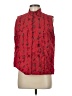 Chico's Design 100% Polyester Red Vest Size Med (1) - photo 1