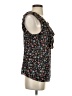 Leifsdottir 100% Rayon Black Sleeveless Blouse Size 4 - photo 4