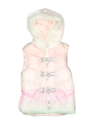 Little Lass Faux Fur Vest (view 1)
