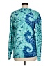 Eighty Eight 100% Cotton Tie-dye Teal Long Sleeve T-Shirt Size M - photo 2