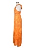 Nine Lives Bazaar Orange Casual Dress Size 8 - photo 5