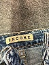 Encore Stars Blue Denim Shorts Size 15 - photo 3