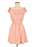 BCBGeneration Solid Pink Casual Dress Size M - photo 1