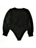 Shein 100% Polyester Black Bodysuit Size 6 - photo 1
