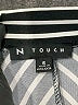 N Touch Chevron-herringbone Black Casual Skirt Size S - photo 4