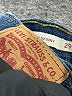 Levi's Chevron-herringbone Blue Jeans Size 29 waist - photo 6
