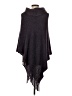 Chico's Black Poncho Size S - photo 2