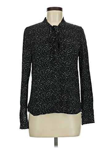Ines de la Fressange for Uniqlo Long Sleeve Blouse (view 1)