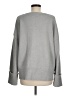 Unbranded 100% Polyester Solid Gray Pullover Sweater Size M - photo 2