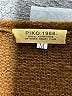 Piko 100% Acrylic Metallic Brown Pullover Sweater Size M - photo 7