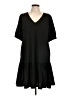 Code x Mode Solid Black Casual Dress Size L - photo 1