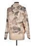 JoyLab 100% Polyester Print Tan Windbreaker Size L - photo 2