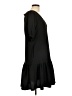 Code x Mode Solid Black Casual Dress Size L - photo 4
