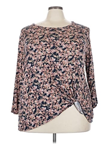 Cameo 3/4 Sleeve Blouse (view 1)