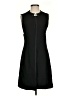 Zara Basic Solid Black Casual Dress Size S - photo 1