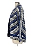 Chico's Chevron-herringbone Blue Cardigan Size Lg (2) - photo 5