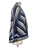 Chico's Chevron-herringbone Blue Cardigan Size Lg (2) - photo 4