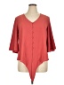 Unbranded Red 3/4 Sleeve Blouse Size XL - photo 1