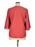 Unbranded Red 3/4 Sleeve Blouse Size XL - photo 2