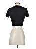 Shein Black Short Sleeve Turtleneck Size 4 - photo 2
