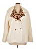 ChicMe Animal Print Ivory Faux Fur Jacket Size XL - photo 1