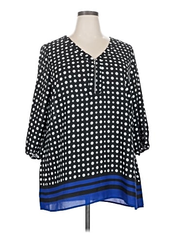 Avenue Studio 3/4 Sleeve Blouse (view 1)