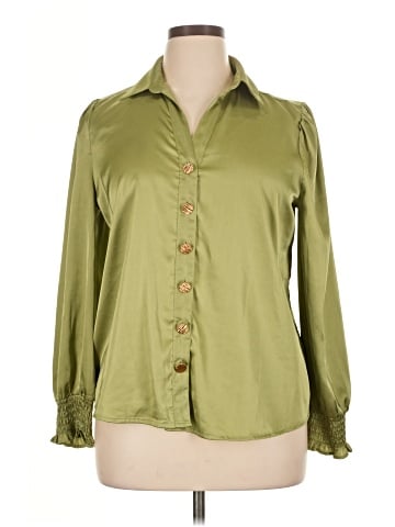 Como Black Long Sleeve Blouse (view 1)