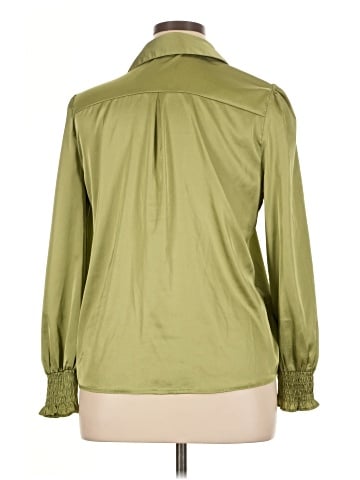 Como Black Long Sleeve Blouse (view 2)