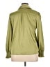 Como Black Green Long Sleeve Blouse Size XL - photo 2