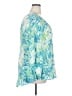 Indigo Rose Teal 3/4 Sleeve Blouse Size 2X - photo 4