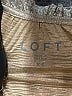 Ann Taylor LOFT 100% Polyester Metallic Silver Long Sleeve Blouse Size XS - photo 7