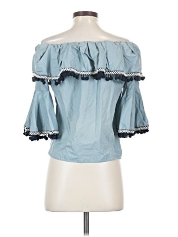 Delicious 3/4 Sleeve Blouse (view 2)
