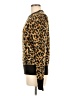Who What Wear 100% Acrylic Animal Print Gold Pullover Sweater Size M - photo 5