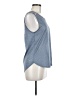 Nike 100% Polyester Blue Active Tank Size M - photo 4