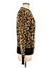 Who What Wear 100% Acrylic Animal Print Gold Pullover Sweater Size M - photo 4