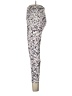 Balance Collection Animal Print Ivory Purple Active Pants Size 30 - photo 5