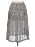 Assorted Brands Houndstooth Silver Casual Skirt Size 14 - photo 1