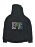 Spotted Zebra Black Pullover Hoodie Size 10 - photo 1