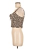 Wallflower 100% Rayon Brown Sleeveless Top Size M - photo 5