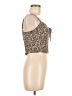 Wallflower 100% Rayon Brown Sleeveless Top Size M - photo 4