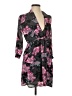 Aqua 100% Polyester Paisley Black Cocktail Dress Size XS - photo 1
