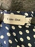 Line & Dot 100% Polyester Blue Long Sleeve Blouse Size S - photo 7