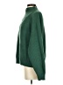 MNG Solid Green Turtleneck Sweater Size S - photo 5